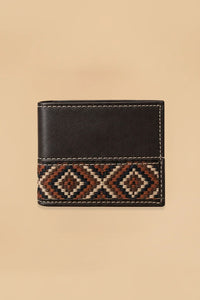 Cartera Marrón Tejido Étnico | Tierra