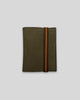 Cartera Piel España Kaki Vertical