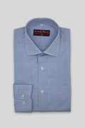 Camisa Vestir Azul Grisáceo