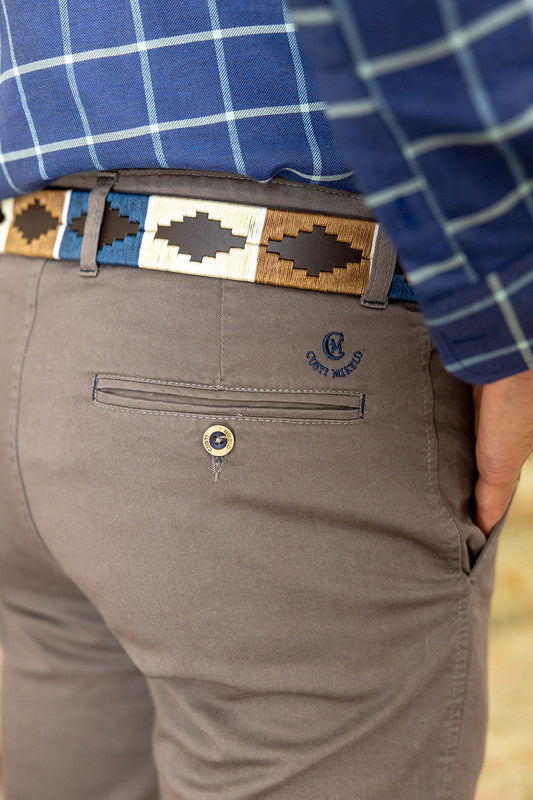 Pantalón Chino Elástico Visón