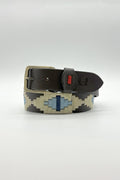 Cinturón piel argentino Beige Celeste | 93