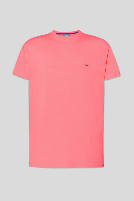 Camiseta básica coral