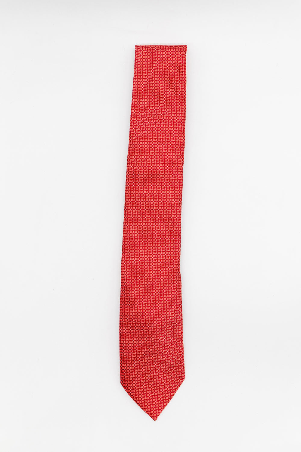 Corbata circulos roja