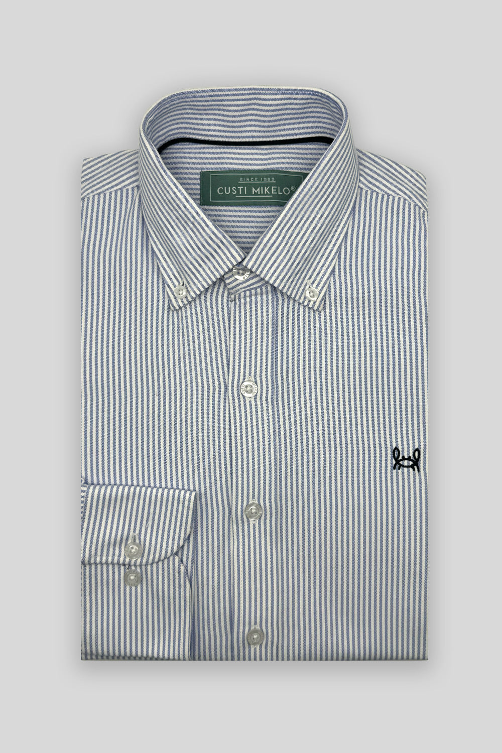 Camisa Rayas Oxford Azul Marino | Córdoba