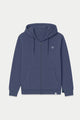 Sudadera Lavada Cremallera Marino | Florencia
