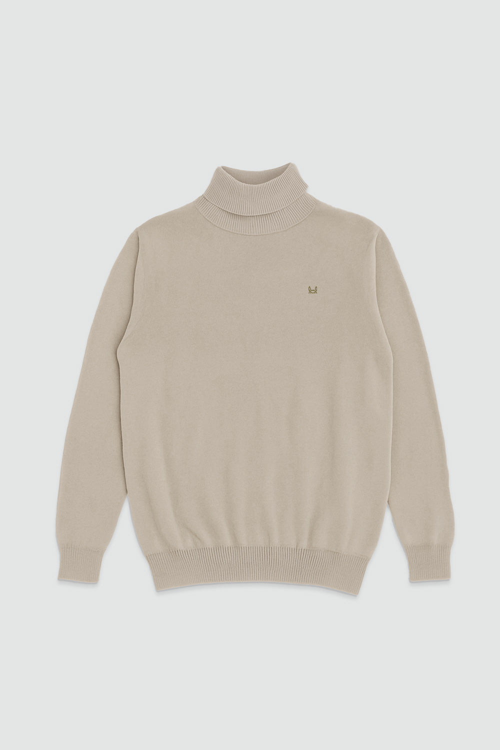 Jersey Cuello Alto Beige