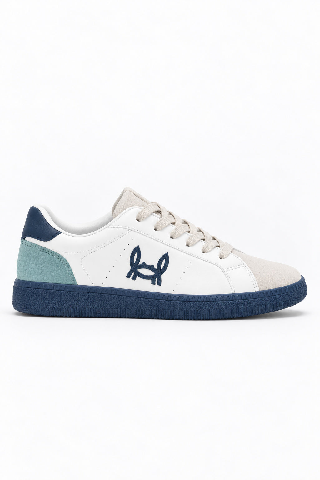 Sneakers Baja Piel Blanco | Duo