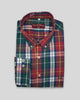 Camisa Cuadro Burdeos Talla Grande
