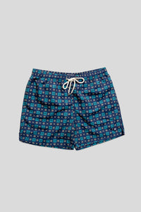 Bañador Flores Marino