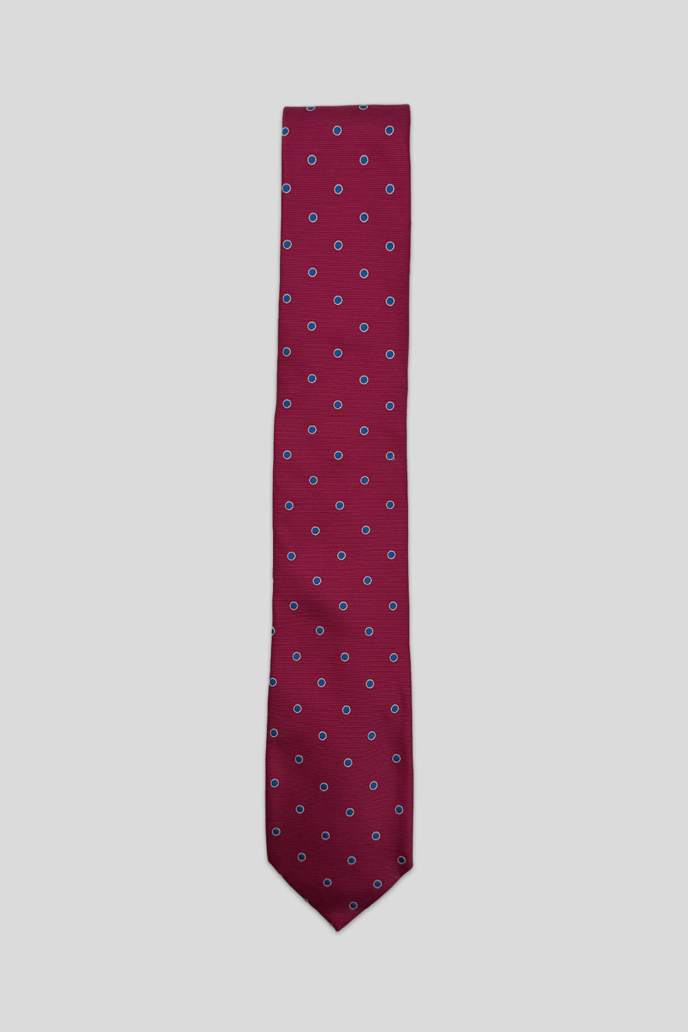 Corbata puntos fucsia