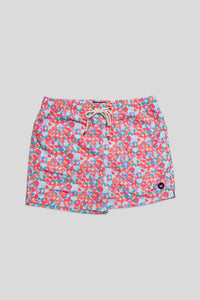 Bañador Geometrico Coral