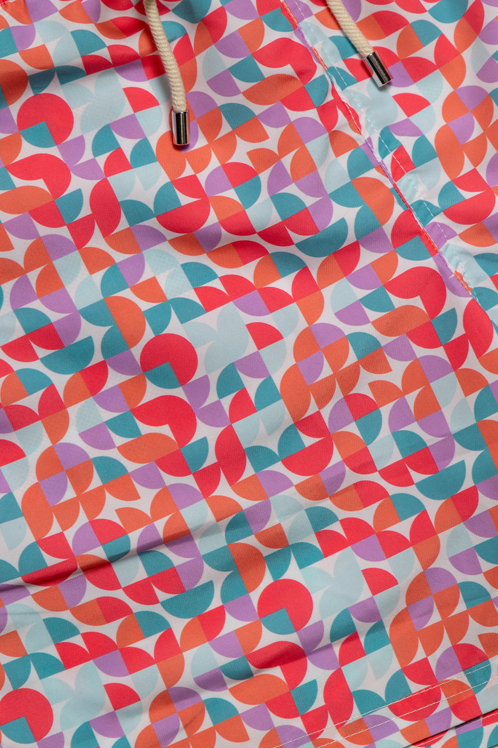 Bañador Geometrico Coral