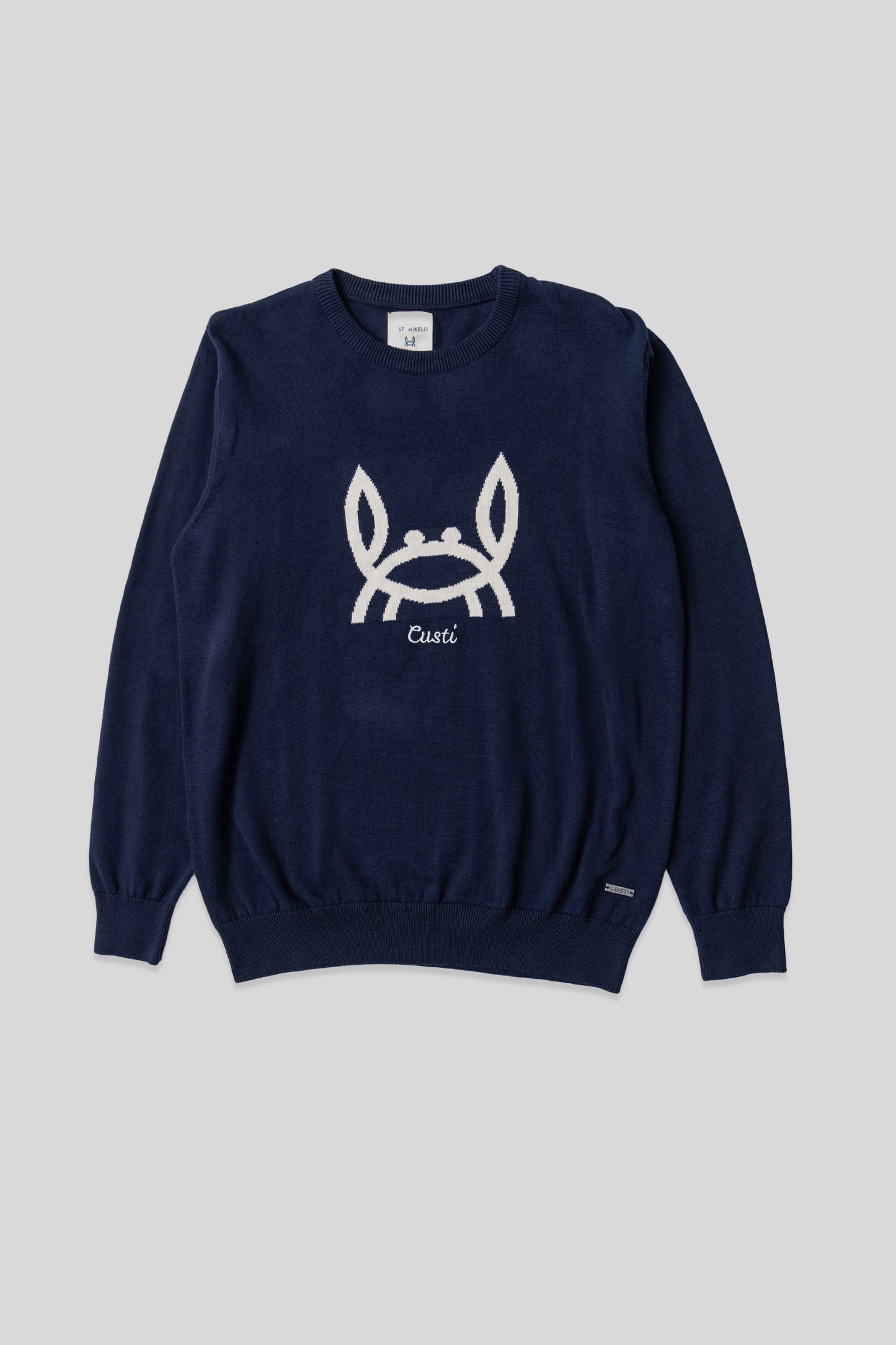 Jersey Cangrejito Intarsia Marino