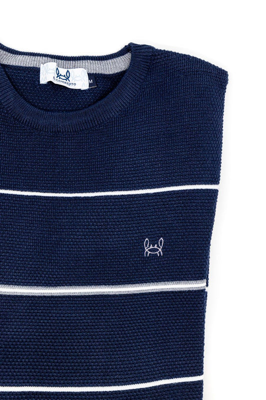 Jersey Rayas Burdeos