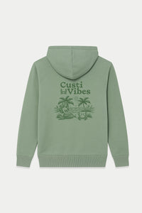 Sudadera Capucha Verde | Nantes