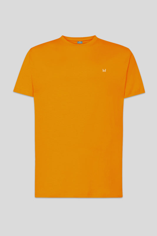 Camiseta básica mandarina
