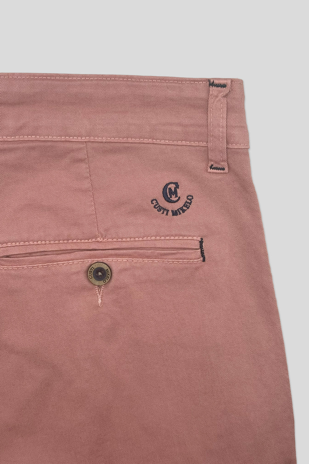 Pantalón Chino Elástico Rosa