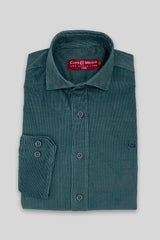 Camisa micropana petróleo