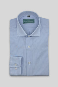Camisa Vestir Mini Raya Celeste