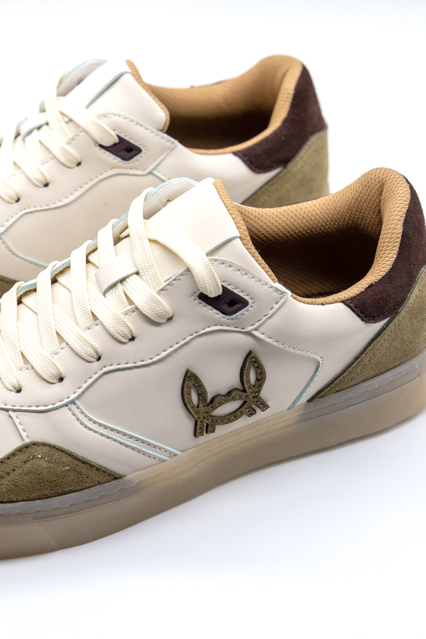 Sneaker Baja Blanco Khaki | Mountain