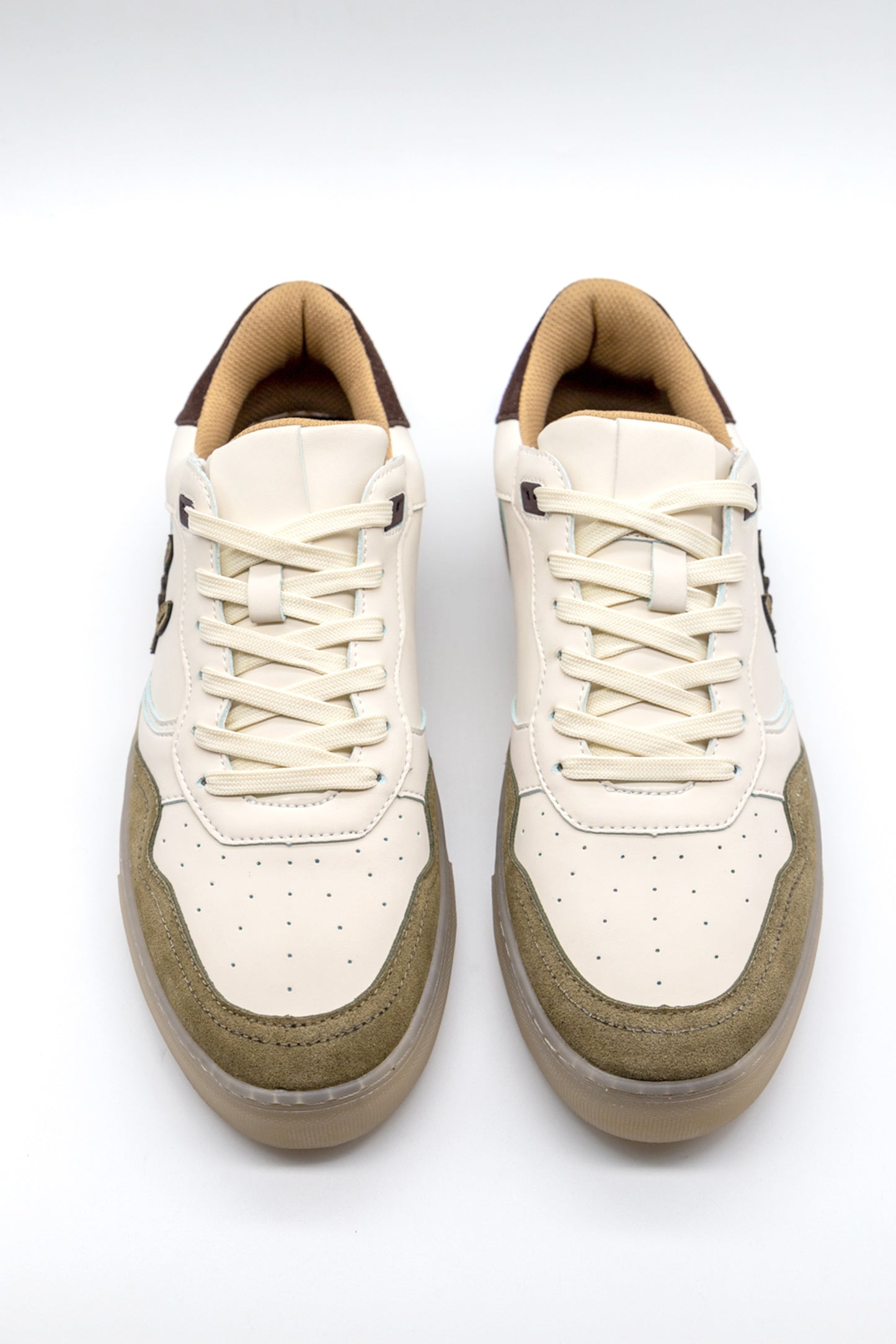 Sneaker Baja Blanco Khaki | Mountain