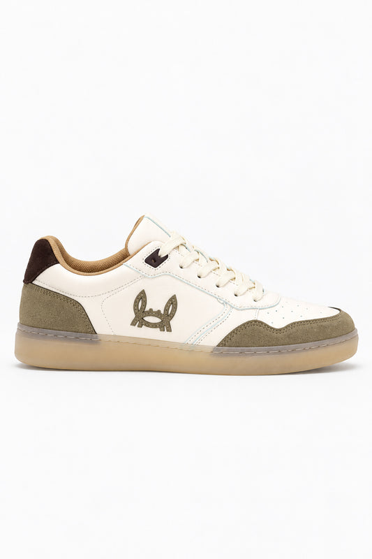 Sneaker Baja Blanco Khaki | Mountain