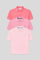 3Pack polo manga corta | Rosa Francés-Maquillaje-Rosa