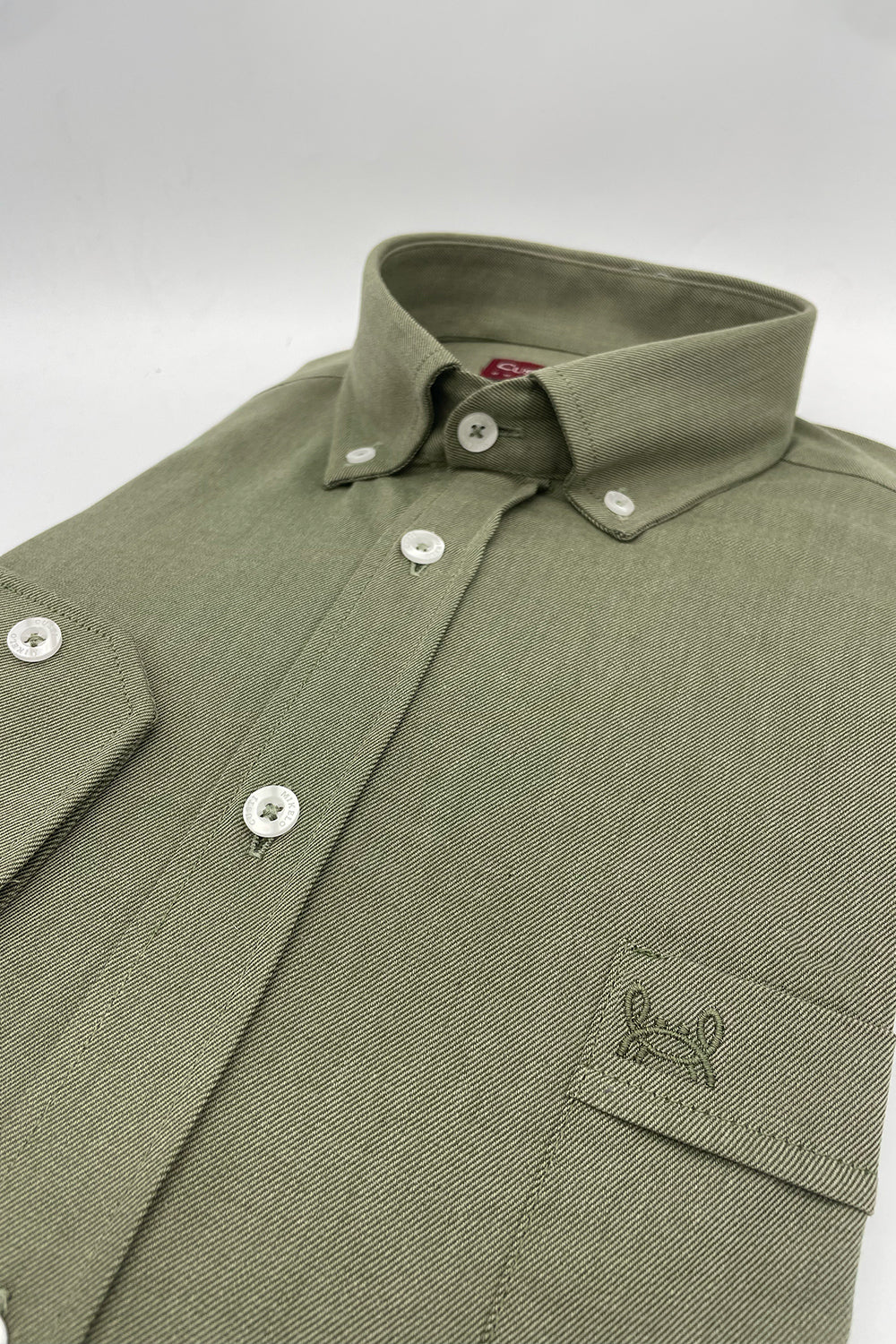 Camisa Bolsillo Verde Militar | Peñiscola