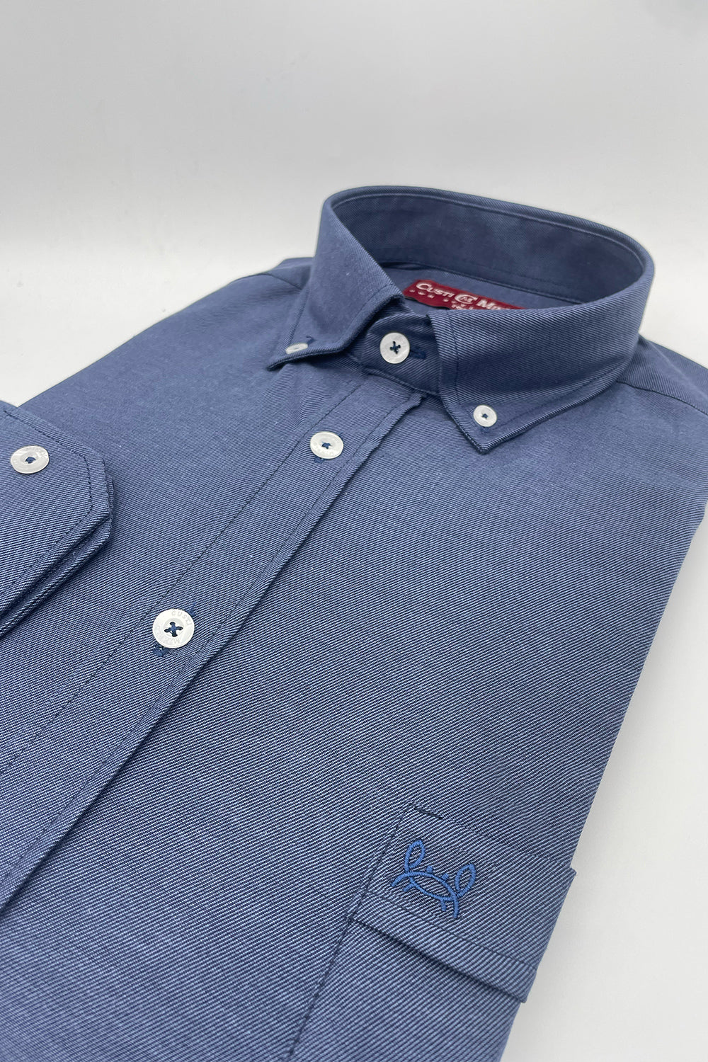 Camisa Bolsillo Azul Marino | Peñiscola