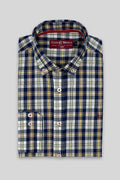 Camisa Cuadro Amarillo | Pontevedra