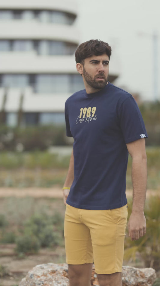 Camiseta 1989 Marino