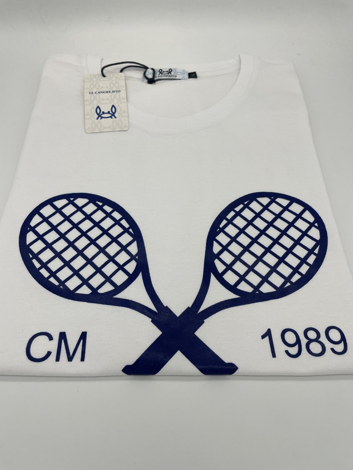 Camiseta Raquetas Marino