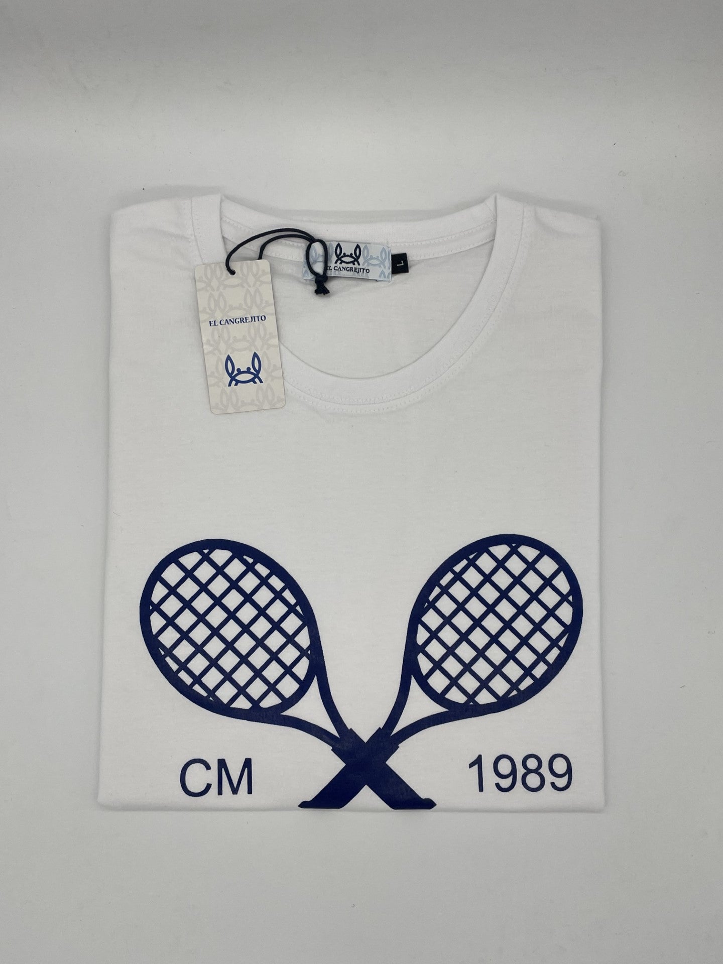 Camiseta Raquetas Marino