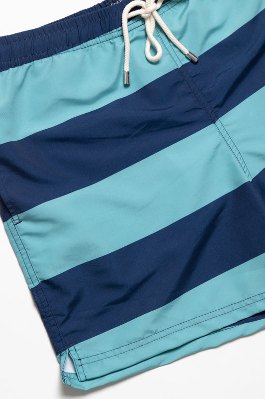 Bañador Raya Ancha Azul