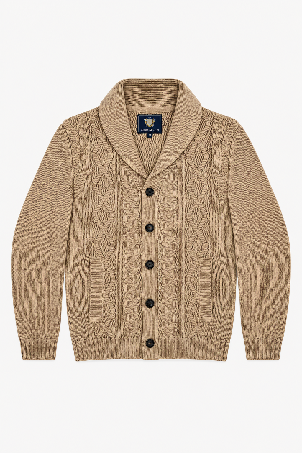 Rebeca Algodón Ochos Beige