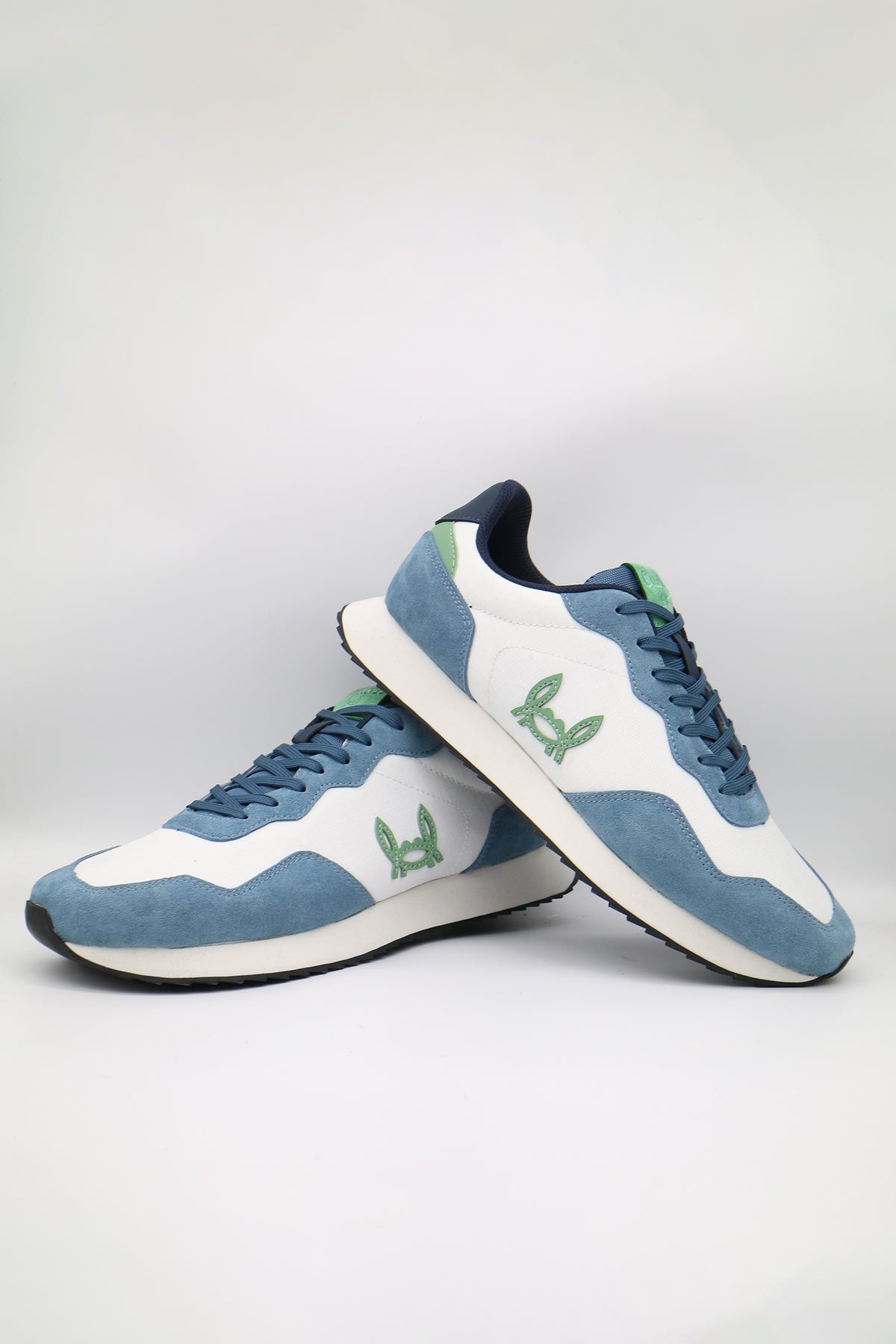 Sneaker Blanco Azul | Retro