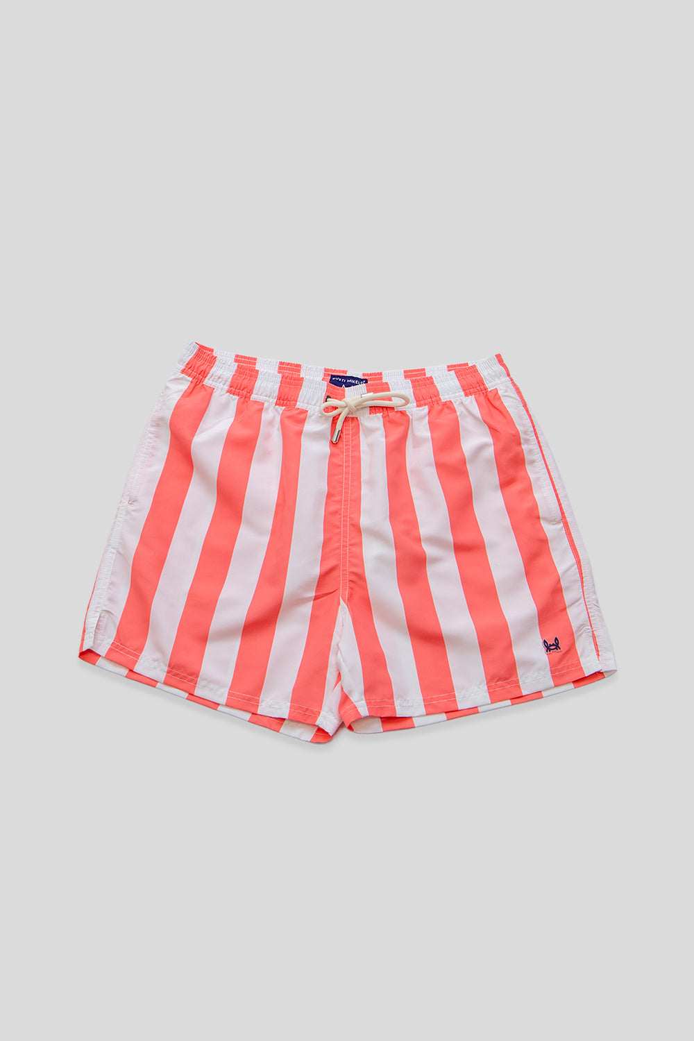 Bañador Estampado Raya Retro Coral