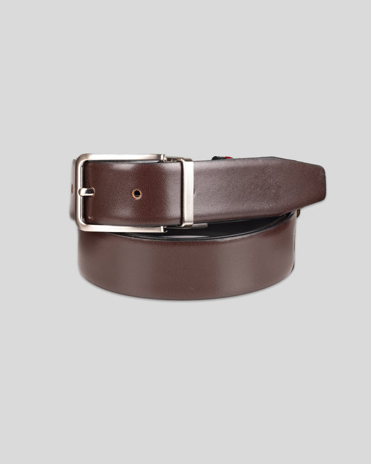 Cinturón piel reversible