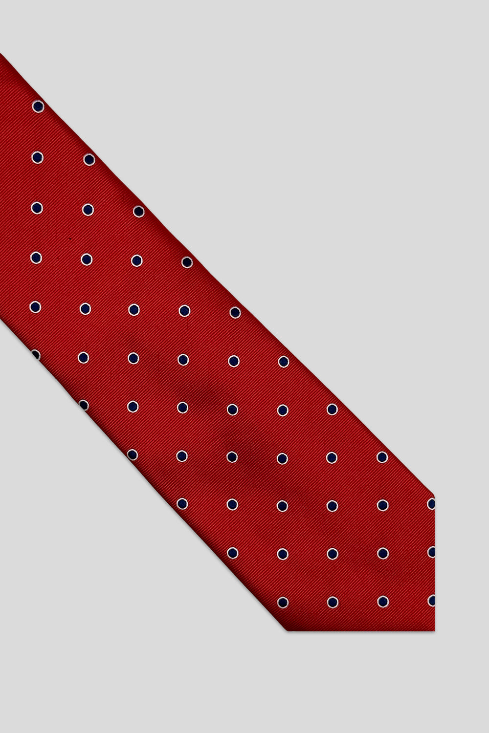 Corbata puntos roja