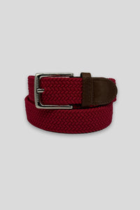 Cinturón trenzado rojo | 3