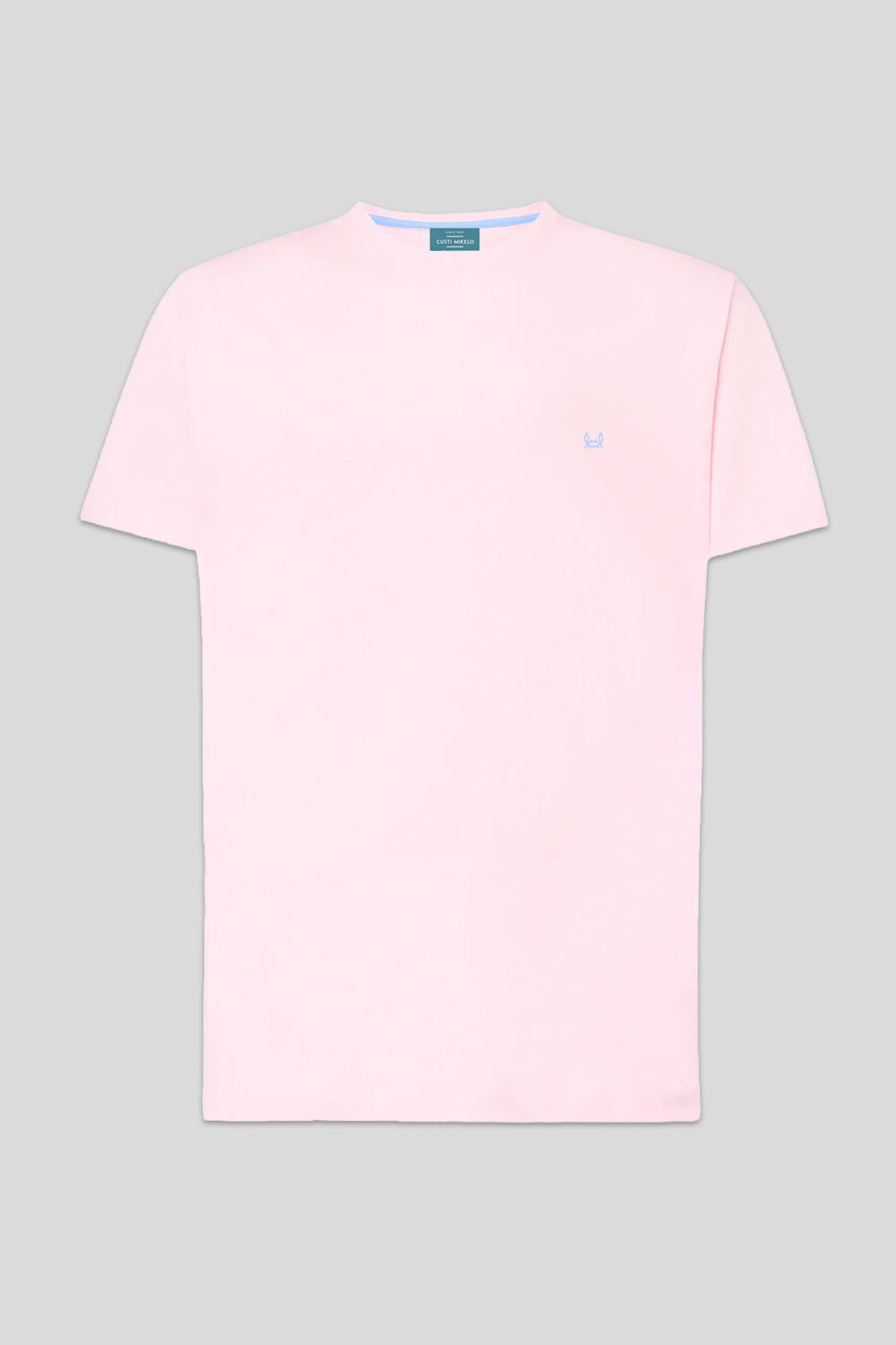 Camiseta básica rosa palo