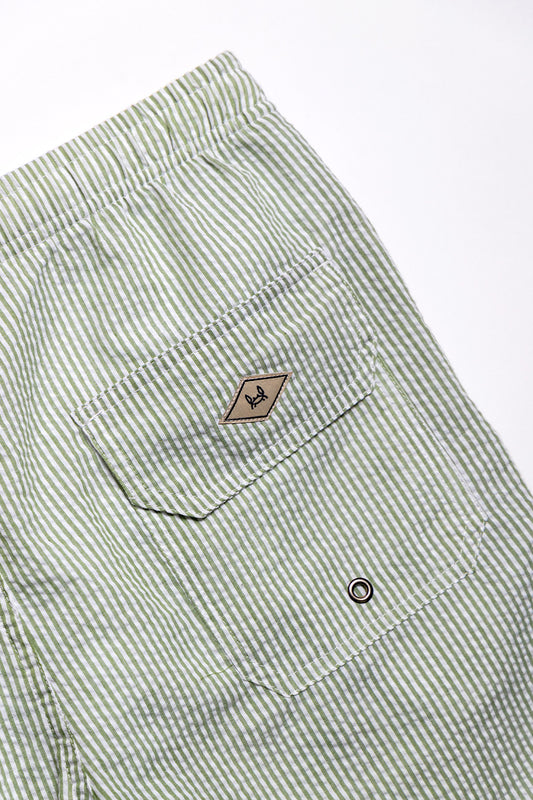 Bañador Seersucker Verde