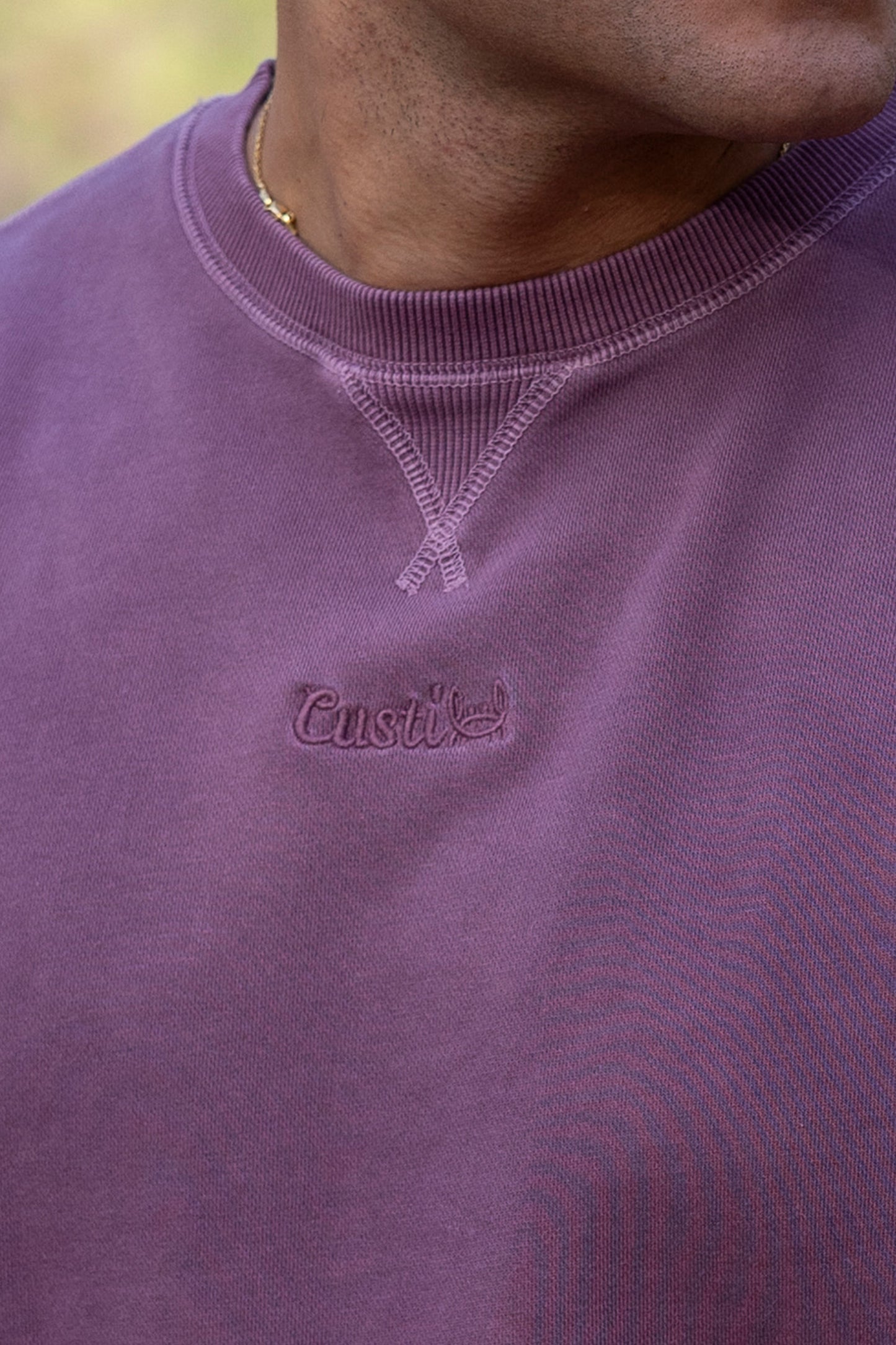 Sudadera Lavada Burdeos | Palermo