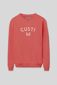 Sudadera Custi Cangrejito Burdeos