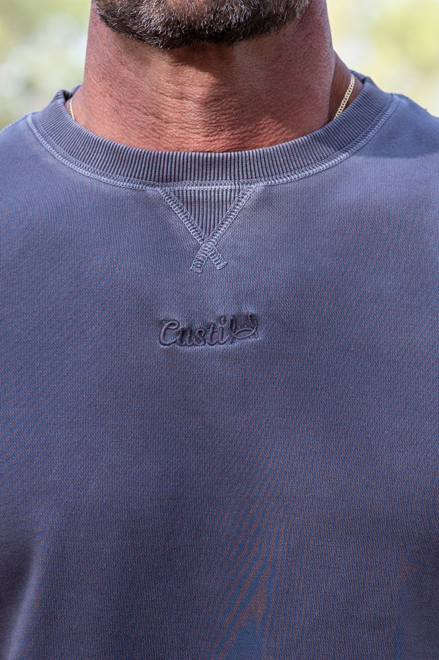 Sudadera Lavada Gris | Palermo