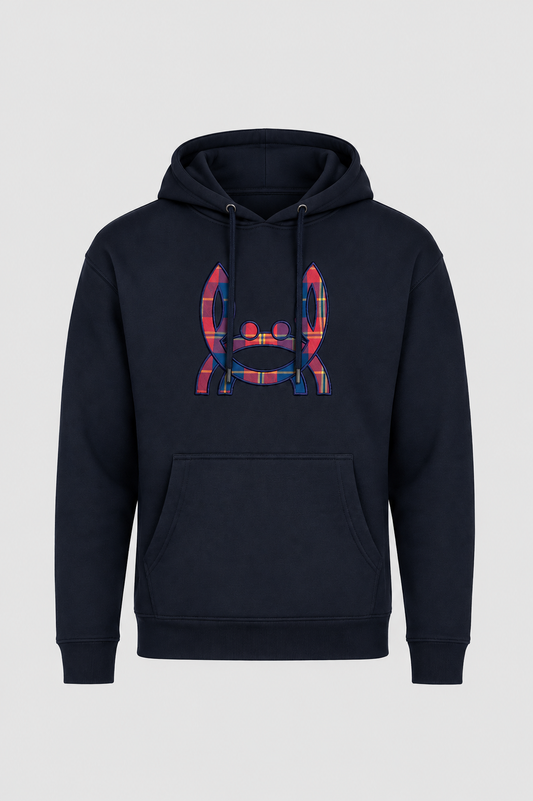 Sudadera Capucha Marino Tela