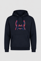 Sudadera Capucha Marino Tela