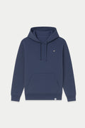 Sudadera Básica Capucha Marino