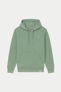 Sudadera Básica Capucha Verde