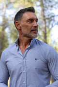 Camisa Estampada Gris | Torrejón
